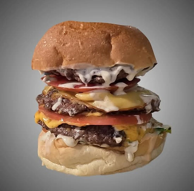 So Monster Burger at So Burger in Hamilton, Ontario